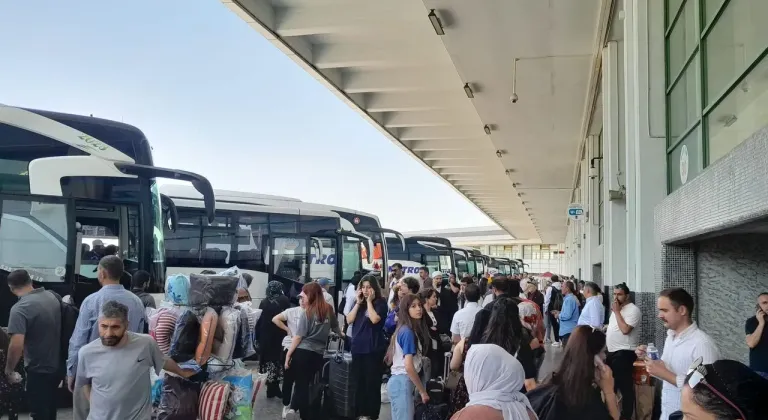 15 Temmuz Demokrasi Otogarı'nda okula dönüş yoğunluğu