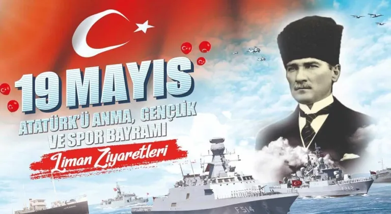 19 Mayıs coşkusuna Deniz Kuvvetlerinden anlamlı katkı: 29 Savaş Gemisi halkla buluşacak