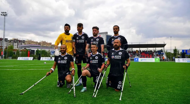 2025 EAFF Ampute Futbol Şampiyonlar Ligi Ankara'da başladı