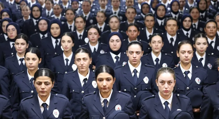 277 yeni mezun polis adayı büyük heyecan yaşadı