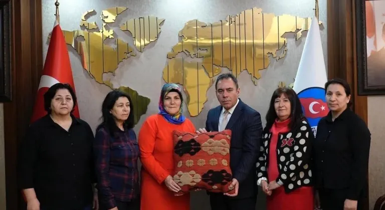 4K Kadın Kooperatifinden Başkan Senger’e anlamlı ziyaret