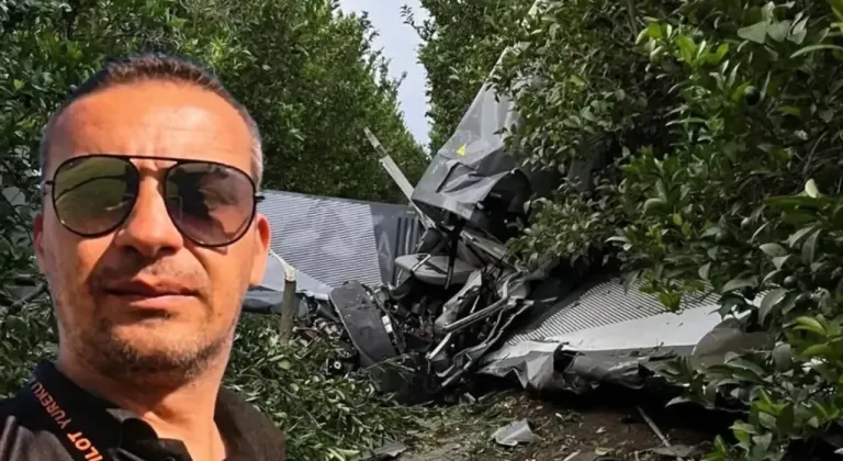 Adana’da eğitim uçağı düştü: 2 yaralı