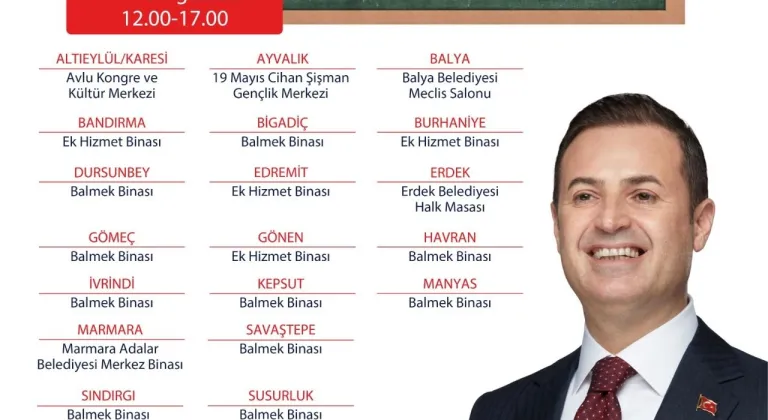 Ahmet Akın’dan 20 ilçede YKS tercih desteği