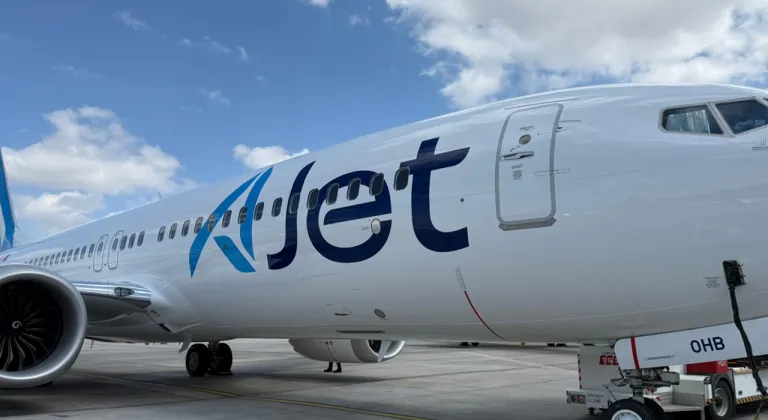 AJet’in 2. yeni uçağı İstanbul’a geldi