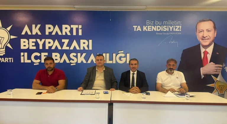 AK Parti Beypazarı İlçe Teşkilatı haftalık toplantılarını düzenli olarak yapıyor