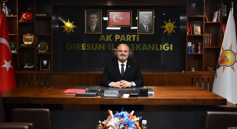 AK Parti Giresun İl Başkanı: Eğitimde durmak yok yola devam