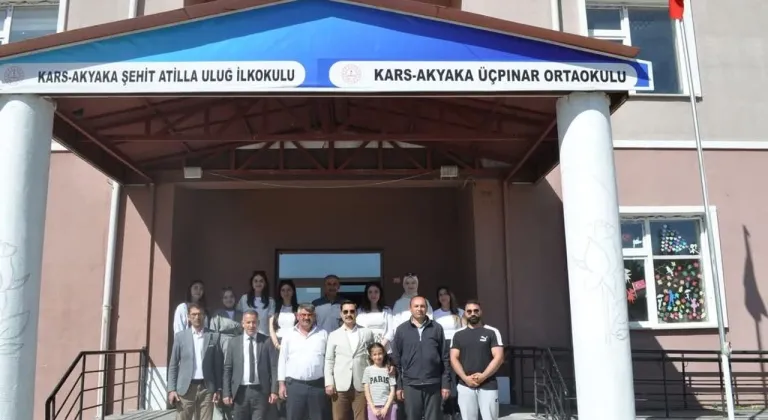 Akyaka Kaymakamı İsmail Demirtaş’tan Üçpınar Köyü'ne anlamlı ziyaret