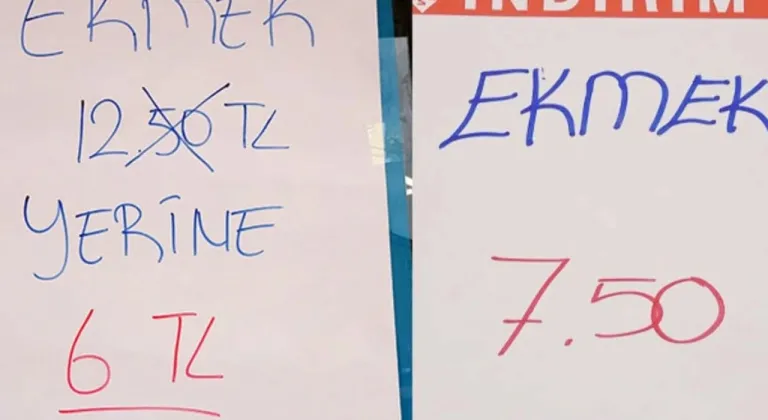 Alanya’da market rekabeti ekmeği 6 TL’ye düşürdü