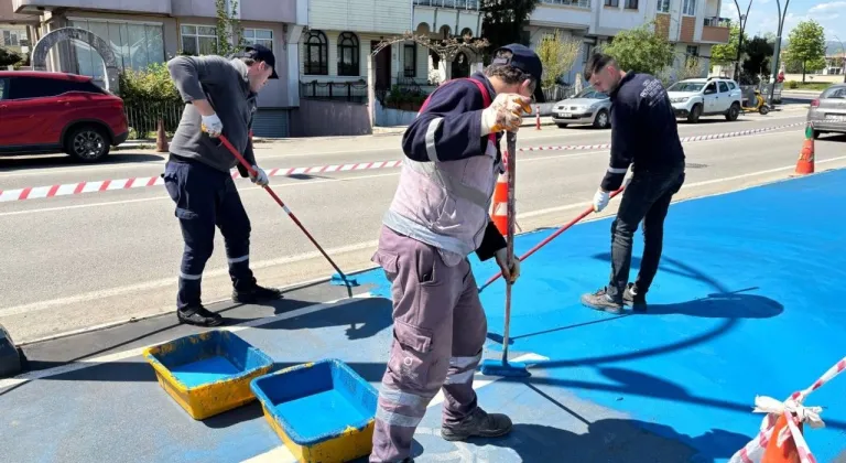 Altınordu'nun bisiklet ve koşu yolları yenileniyor!