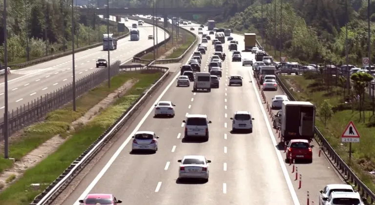 Anadolu Otoyolu’nda İstanbul istikameti 5 gün trafiğe kapalı