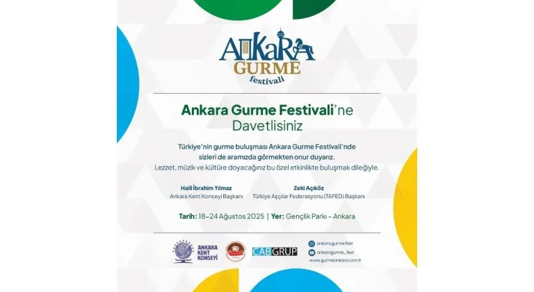 Ankara Gurme Festivali Başkentlilere lezzet dolu bir hafta sunacak