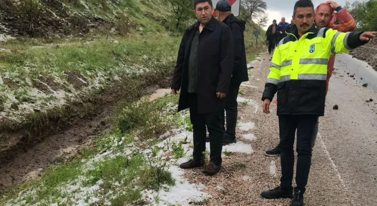 Ankara'daki sağanak yağmur, Güdül'de de hasara neden oldu