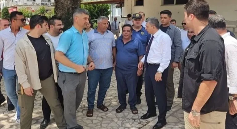Antalya Valisi Şahin'den Kumluca yatırımlarına inceleme