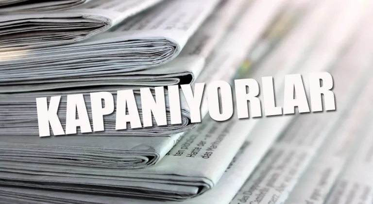 Antalya'da 5 gazete ekonomik sıkıntıdan kapanıyor