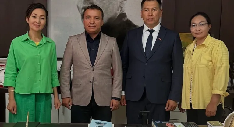 Antalya’da Kırgız medyası ile güçlü iletişim adımı