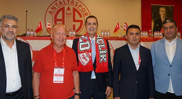 Antalyaspor’da yeni dönem: Rıza Perçin başkan!