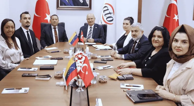 ATO Başkanı Baran: Venezuela ile dış ticaret hedefimiz 5 milyar dolar