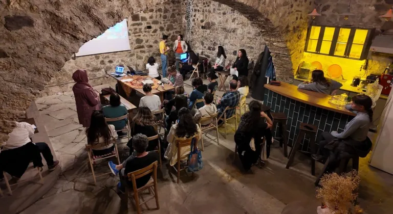 Avrupa Miras Gönüllüleri'nin ilk Türkiye projesi Mudurnu'da gerçekleştirildi