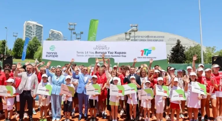 Avrupa Yaz Kupası Elemeleri Gaziantep’te: 8 Ülke, 50 Sporcu Kortta









