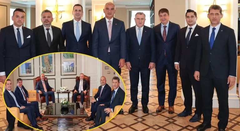 Bakan Bak’a Antalya ve Antalyaspor ziyareti