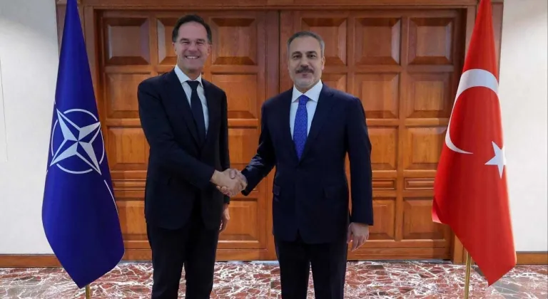 Bakan Fidan, NATO Genel Sekreteri Rutte ile görüştü