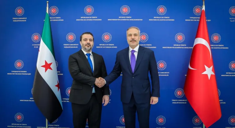 Bakan Fidan, Suriyeli mevkidaşlarıyla Ankara’da buluştu