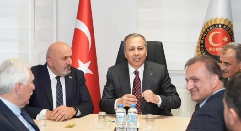 Bakan Yerlikaya’dan Muhtarlara Destek Vurgusu









