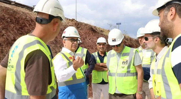 Balıkesir Büyükşehir’in “Başiskele Kavşağı Koridor Projesi” tam yol ilerliyor
