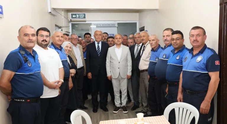 Başkan Ahmet Önal, zabıta haftası’nı kutladı