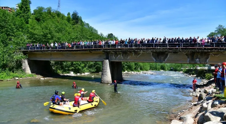 Başkan Genç: “Rafting, Trabzon turizmine yeni bir soluk getirecek”