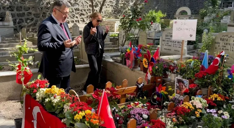 Başkan Genç'ten Mattia Ahmet Minguzzi'nin kabrine ziyaret
