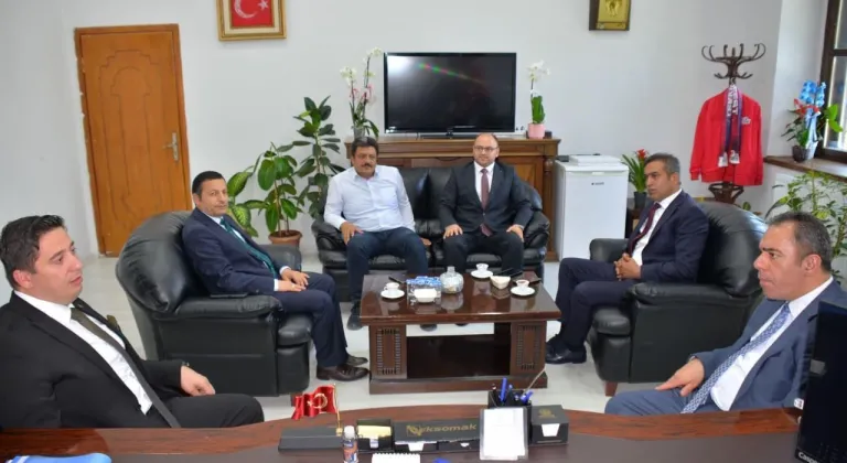Başkan Senger'den Gençlik ve Spor İl Müdürü Başköylü’ye ziyaret