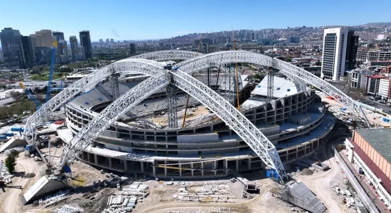 Başkentin Yeni Stadyumu Hızla Yükseliyor