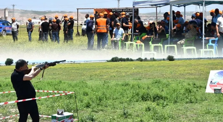 Batman’da 200 avcı yarıştı