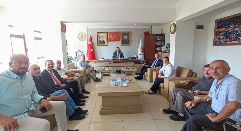 Beypazarı Kaymakamı Ünal Coşkun’dan AK Parti ilçe teşkilatına ziyaret