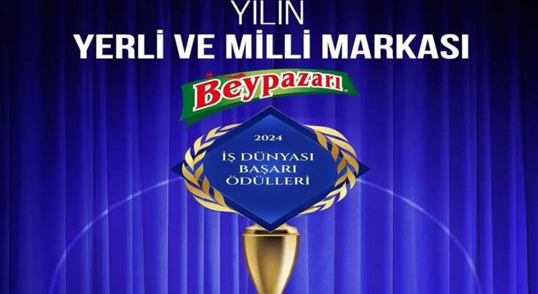 Beypazarı Maden Suyu Yılın Yerli ve Milli Markası Seçildi ve İş Dünyası Başarı Ödülü Aldı