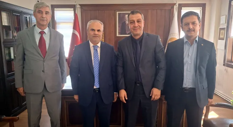Beypazarı Müftüsü Mehmet Süsün’e ziyaretler sürüyor
