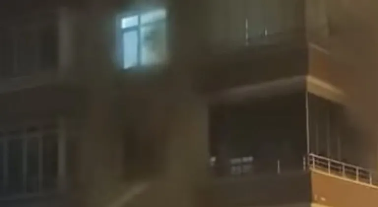 Beypazarı'nda apartman yangını