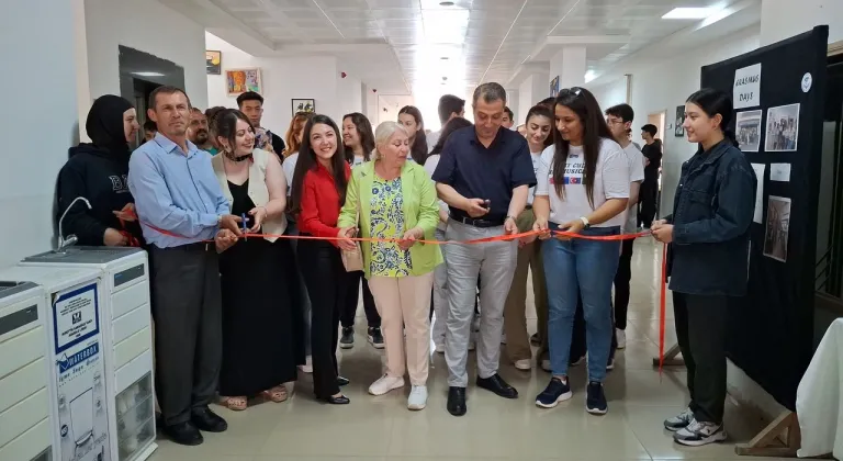 Beypazarı'nda okulların yıl sonu sergileri açılıyor