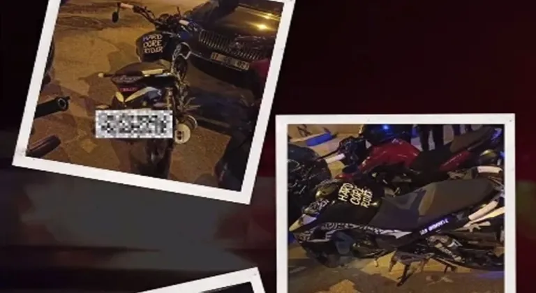 Bilecik’te rahatsız edici motosiklet sürücülerine gereği yapıldı!