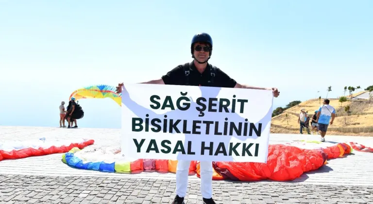 Bisiklet farkındalığı için anlamlı çağrı