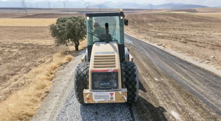 Büyükşehir, Afşin’de 9 Mahalleyi Birleştiren Grup Yolunu Yeniledi