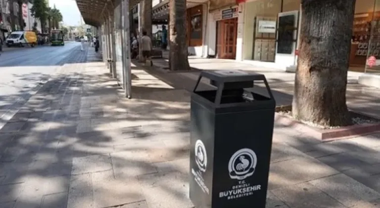 Büyükşehir, Denizli’nin Çöp Kutularını Yeniliyor