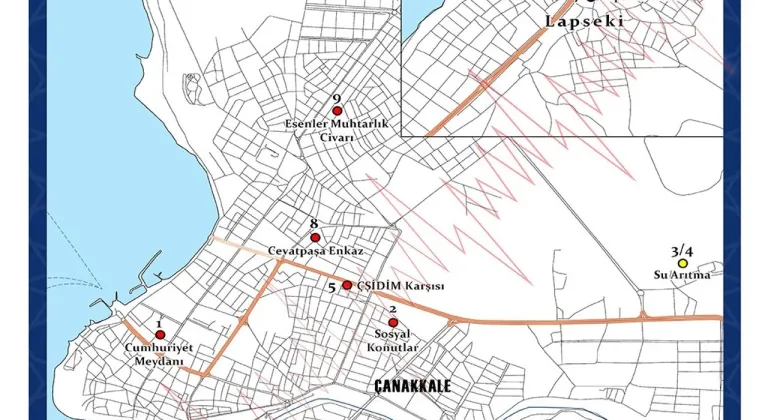 Çanakkale'de 600 kişilik geniş katılımlı afet tatbikatı yapılacak