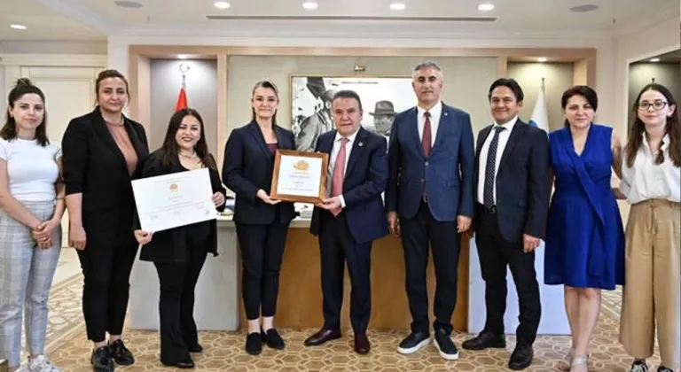 Cittaslow’dan Antalya’ya anlamlı ödül