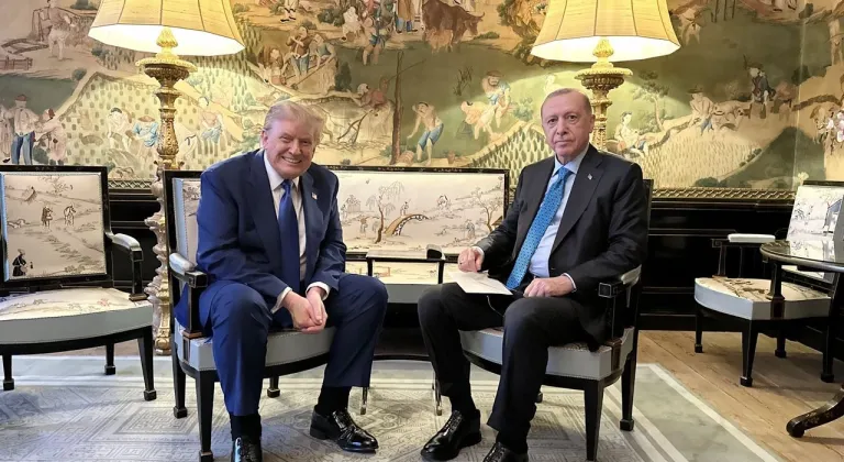 Cumhurbaşkanı Erdoğan, NATO Zirvesi’nde Trump ile görüştü