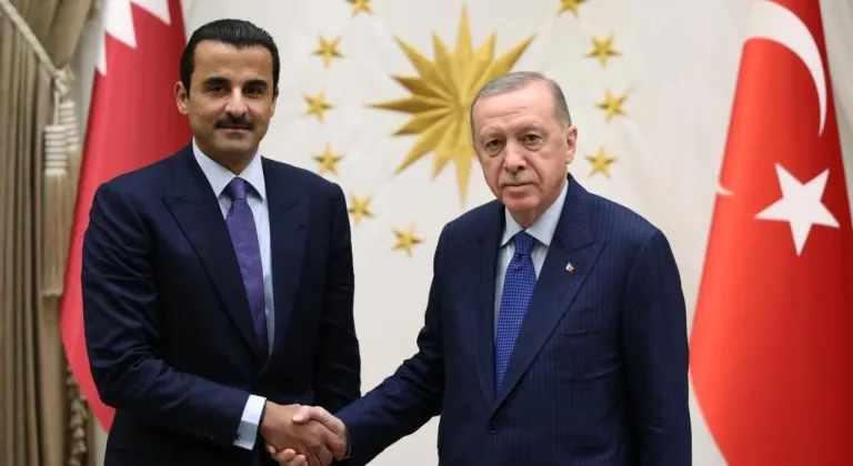 Cumhurbaşkanı Erdoğan ve Katar Emiri Şeyh Temim telefonda görüştü