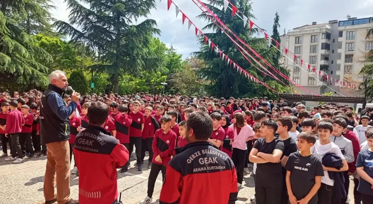Darıca’da özel bireylere afet ve tatbikat eğitim