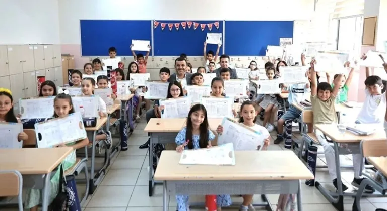 Denizli'de 'büyük' karne coşkusu