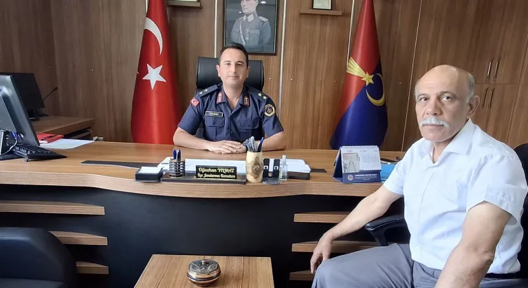 DP İlçe Başkanı Atak’tan Jandarma'ya 186. yıl kutlama ziyareti